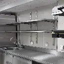 étagère inox cuisine professionnelle suisse made fabrication suisse crémaillère.webp