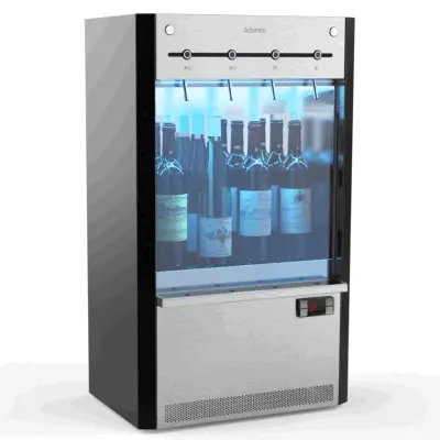 ADVINEO DISTRIBUTEUR VIN AU VERRE  4 BOUTONS