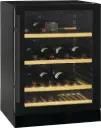 Cave à vin, porte vitrée, noir, 1 zone 
