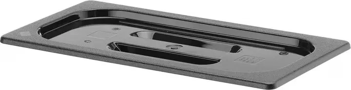 Couvercle gastronorme,  GN 1/3, Noir, 325x176mm