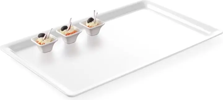 Plateau bord fin,  GN 1/1, Mélamine