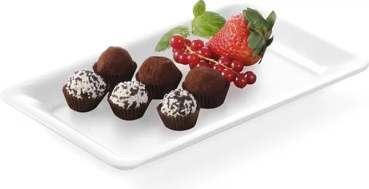 Plateau bord fin,  GN 1/4, Mélamine