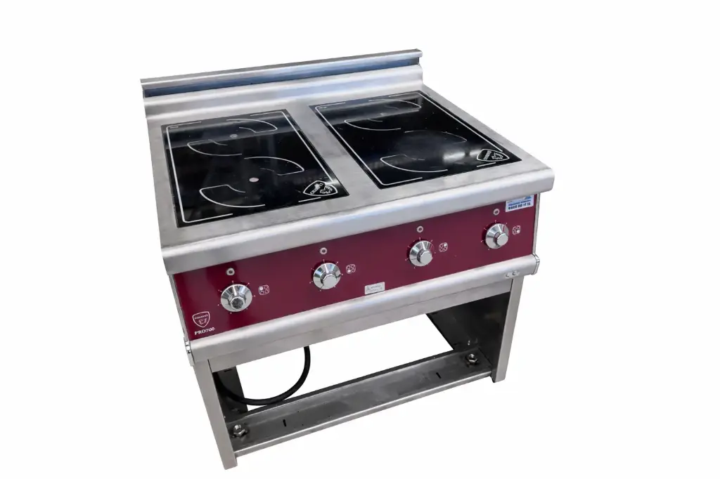 OCCASION - Fourneau 4 foyers Vitrocéramique CHARVET 800x700