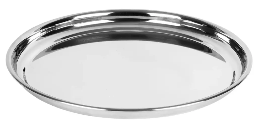 Plateau Limonadier inox Ø31.5cm