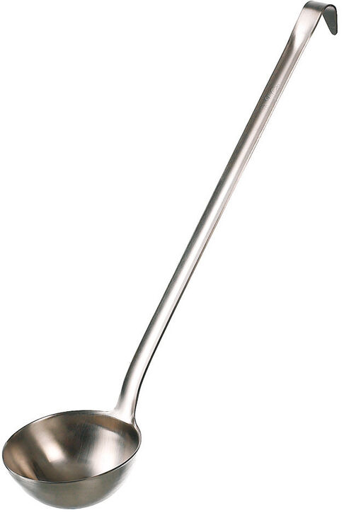 LOUCHE MONOBLOC INOX - Ø 12 CM