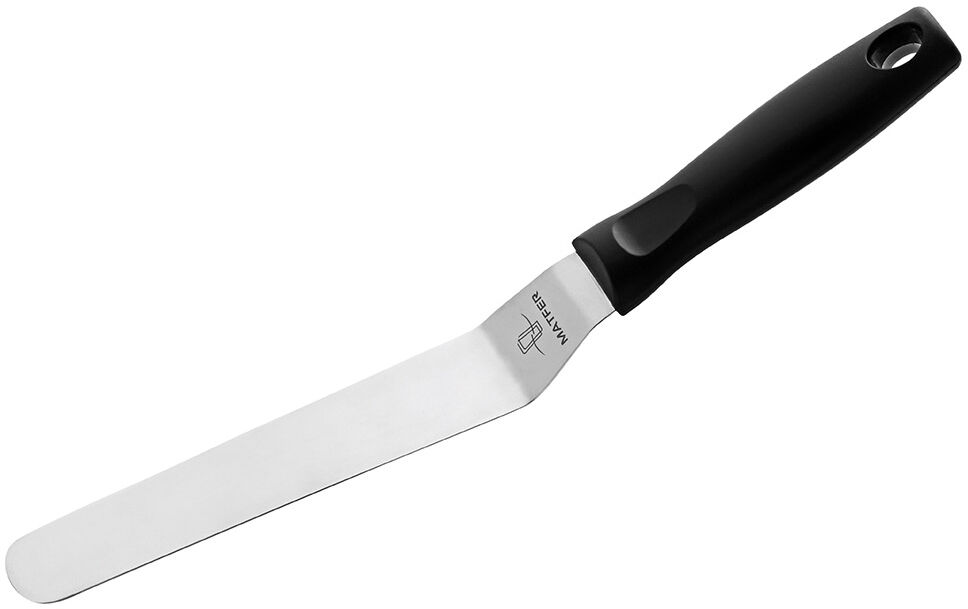 SPATULE COUDEE INOX - L 170 MM