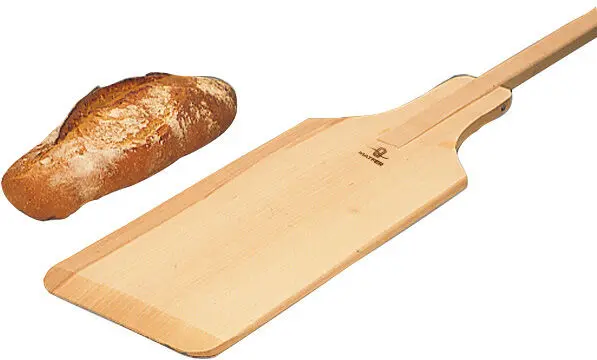 PELLE à FOUR HÊTRE AVEC MANCHE 60x20cm LONGUEUR TOTALE 3 M