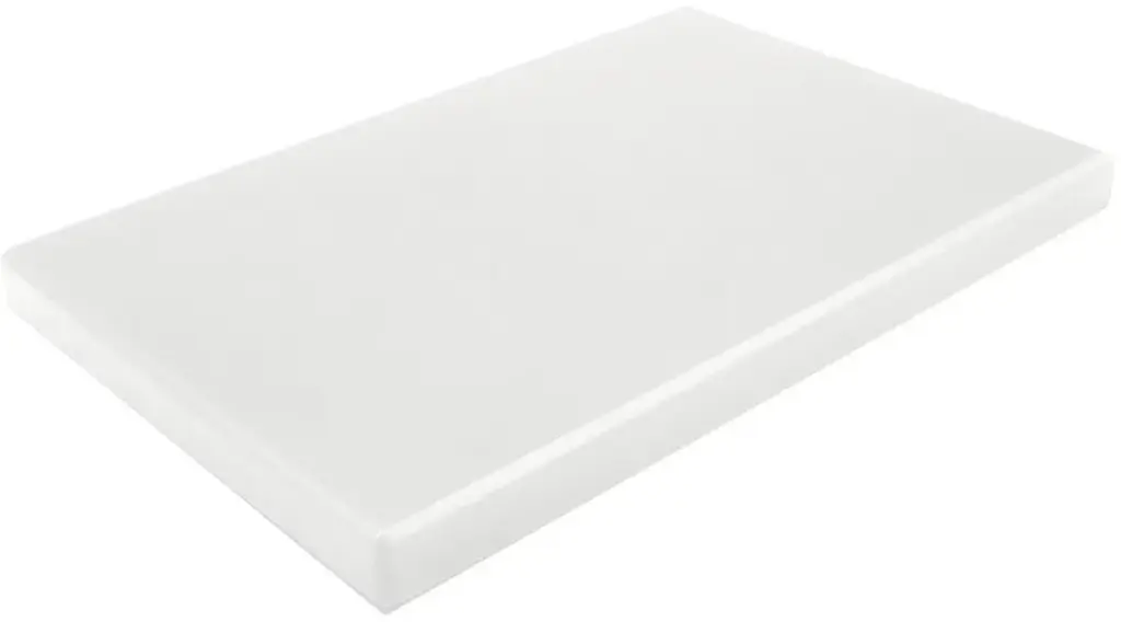 PLANCHE à DéCOUPER EN PEHD 500 BLANCHE 40 X 25 X 2 CM