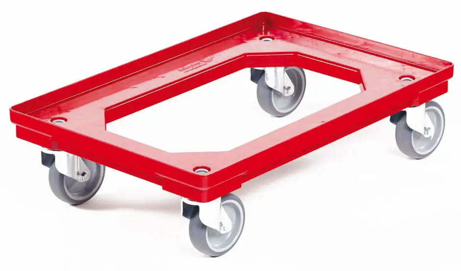 CHARIOT PORTE BACS ROUES CAOUT
