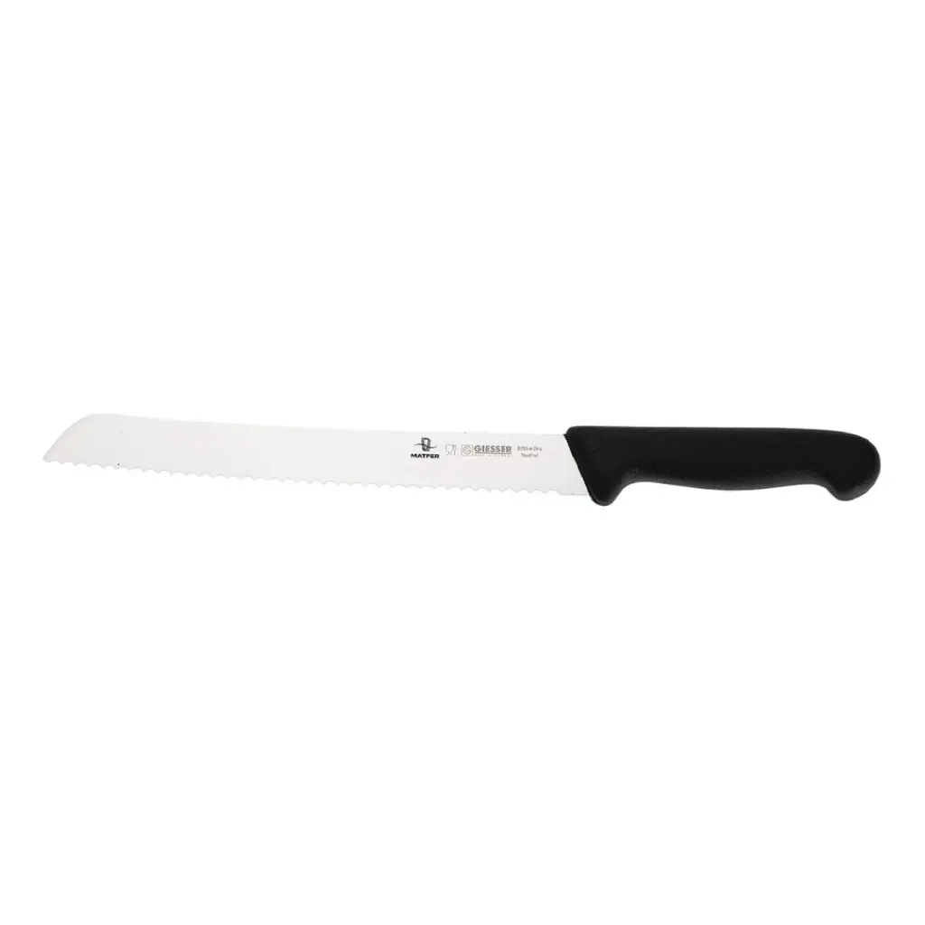 COUTEAU PAIN CRANTE INOX 24 cm