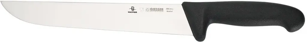 COUTEAU A DECOUPER NOIR 24 CM