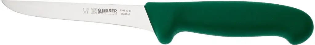 COUTEAU A DESOSSER VERT 13 cm