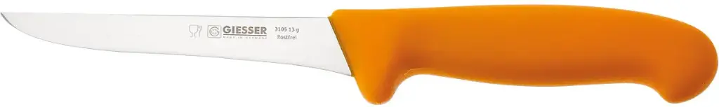 COUTEAU A DESOSSER JAUNE 16 cm