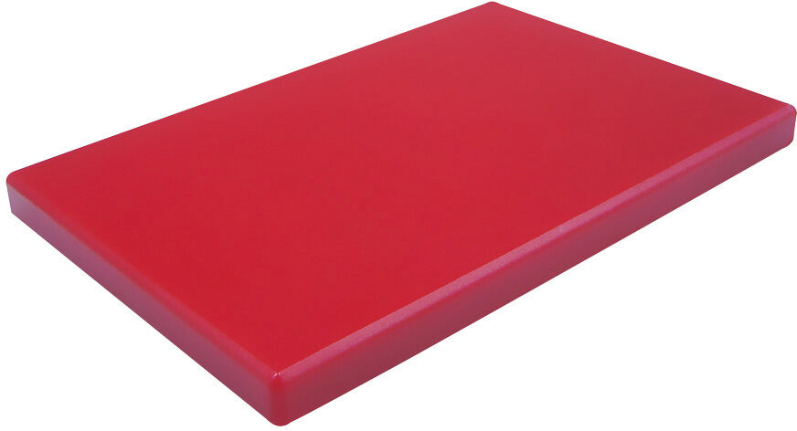 PLANCHE PEHD ROUGE 530X325X20