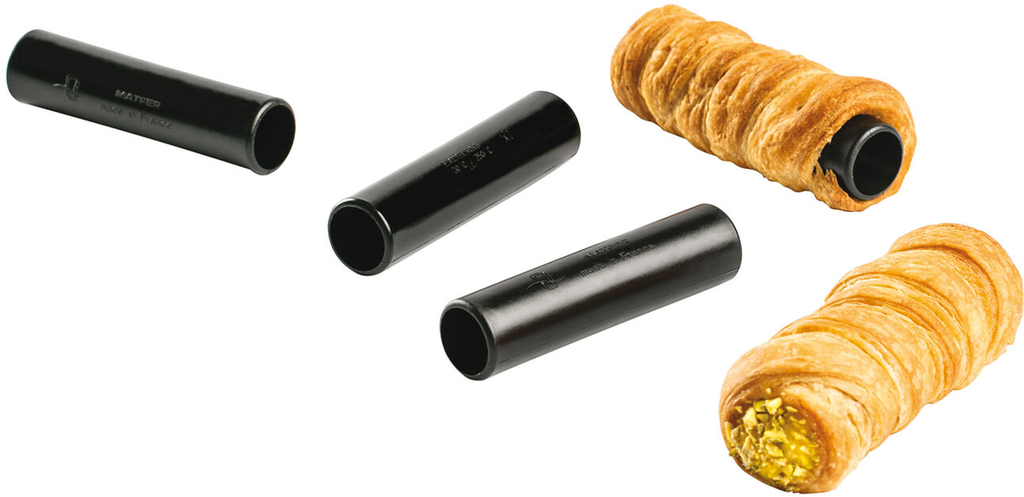 6 ROULEAUX EXOGLASS à FROMAGE 10 CM DIAMèTRE 2.5 CM
