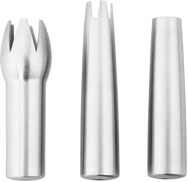 SET DE 3 DOUILLES INOX GW/TW