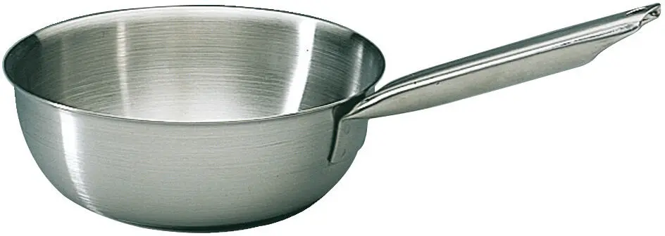 SAUTEUSE TRADITION INOX ÉVASÉE- Ø 28cm