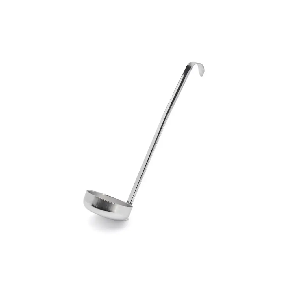 LOUCHETTE A PIZZA FOND PLAT INOX Ø 8.2cm