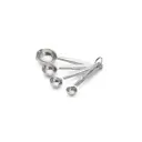4 cuillères mesures inox 1-2,5-5-15ml
