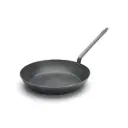 POELE LYONNAISE TOLE BLEUE  Q. F Ø45