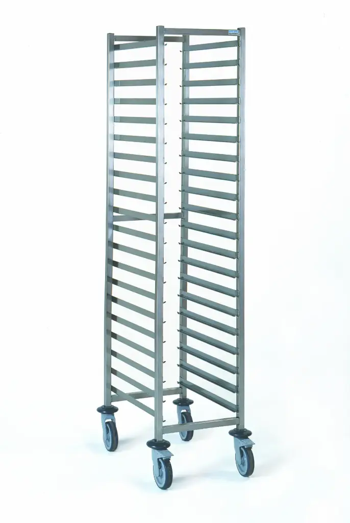 Chariots à glissières gastronormes 20 x GN1/1 