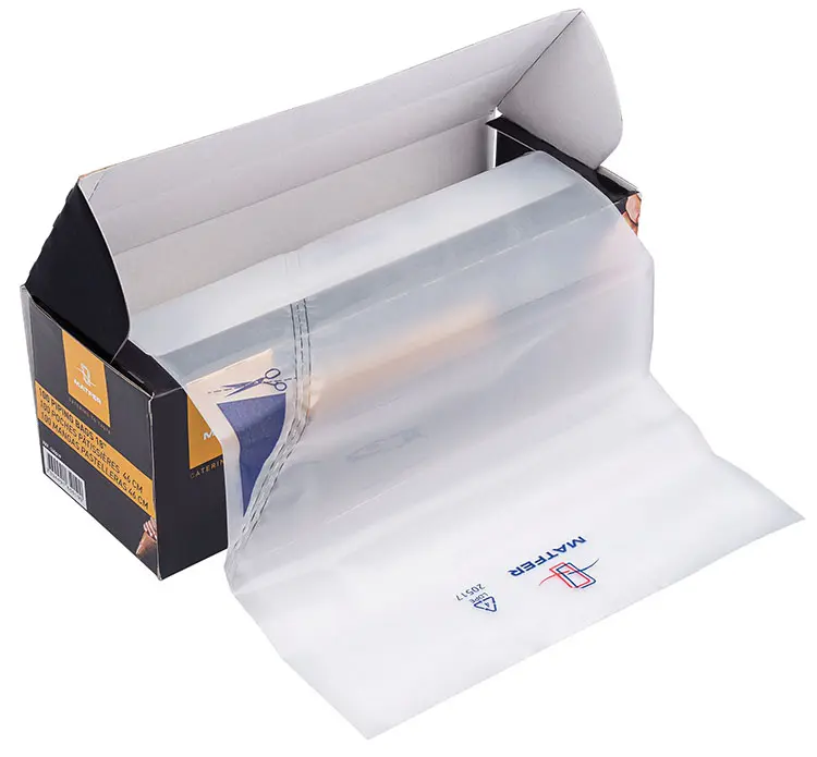 ROULEAU DE 100 POCHES PÂTISSIÈRES PEHD 