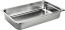 BAC GASTRONORME PLEIN INOX GN 1/1 - Hauteur 6.5 cm