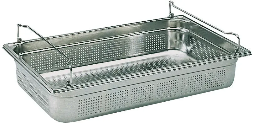 BAC PERFO.AN/PANI.INOX 1/1H200