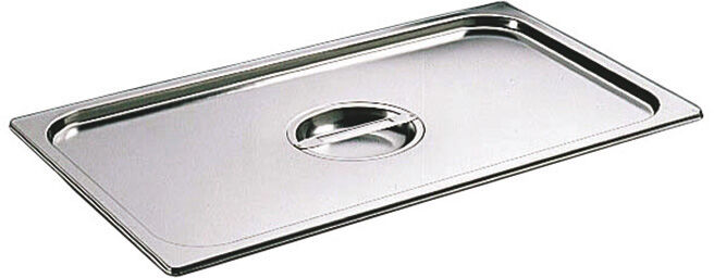 Couvercle inox avec poignée GN 1/3 - pour bac GN