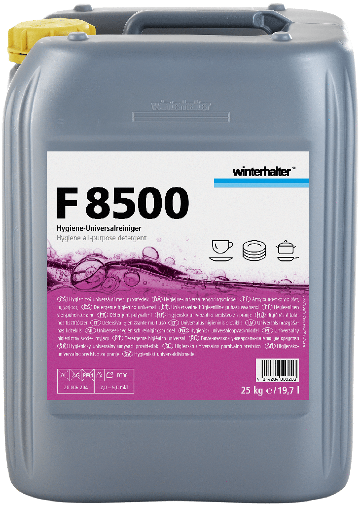 F 8500 Winterhalter - 25kg - Détergent liquide