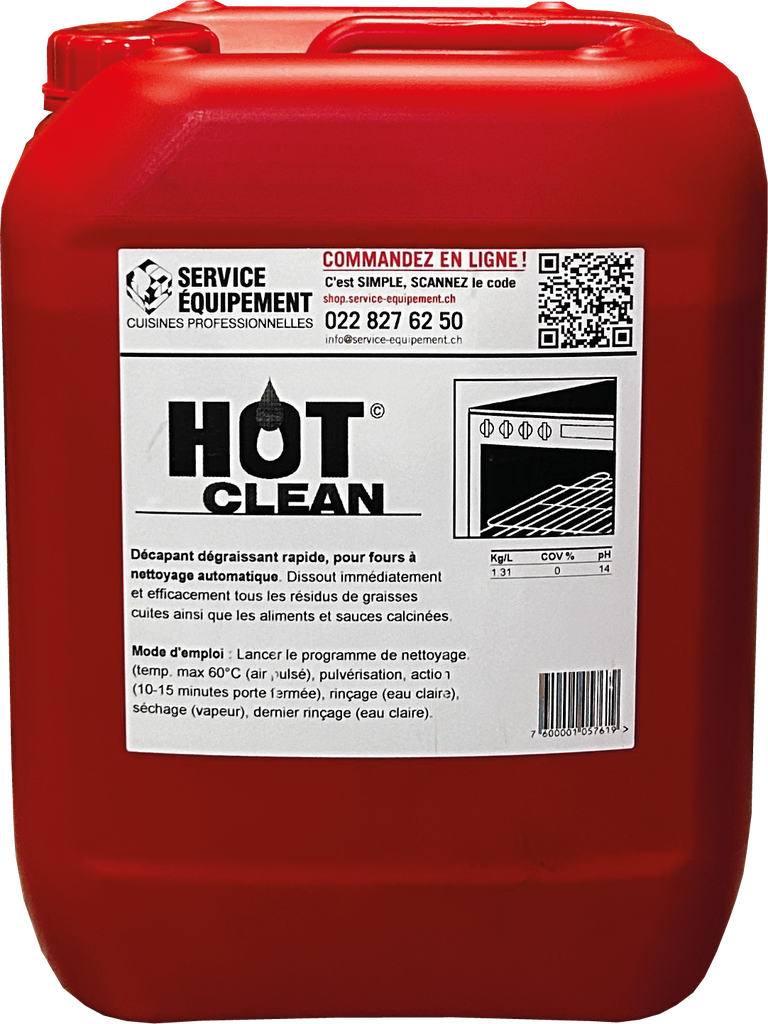 HOT CLEAN - Lavage Four automatique
