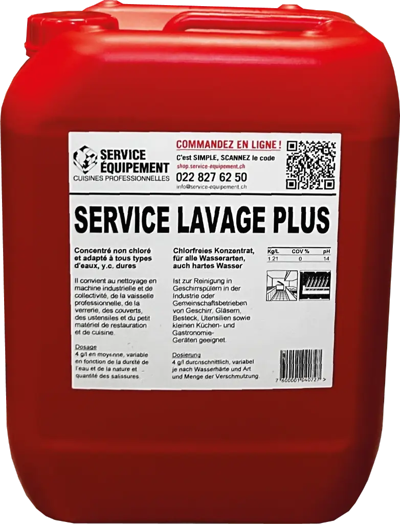 SERVICE LAVAGE PLUS - 25 KG