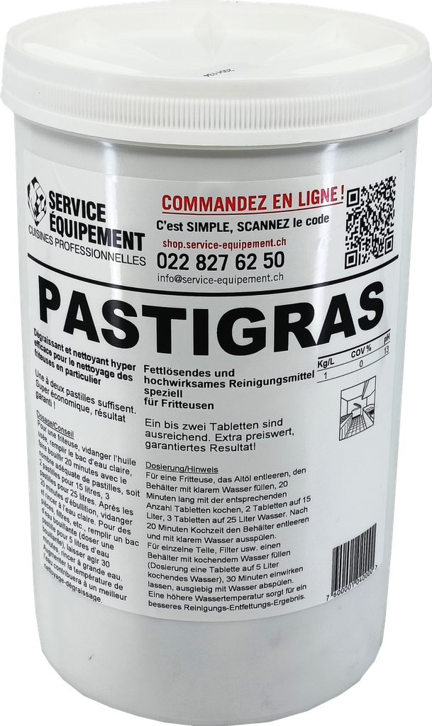 PASTIGRAS (30 pastilles)