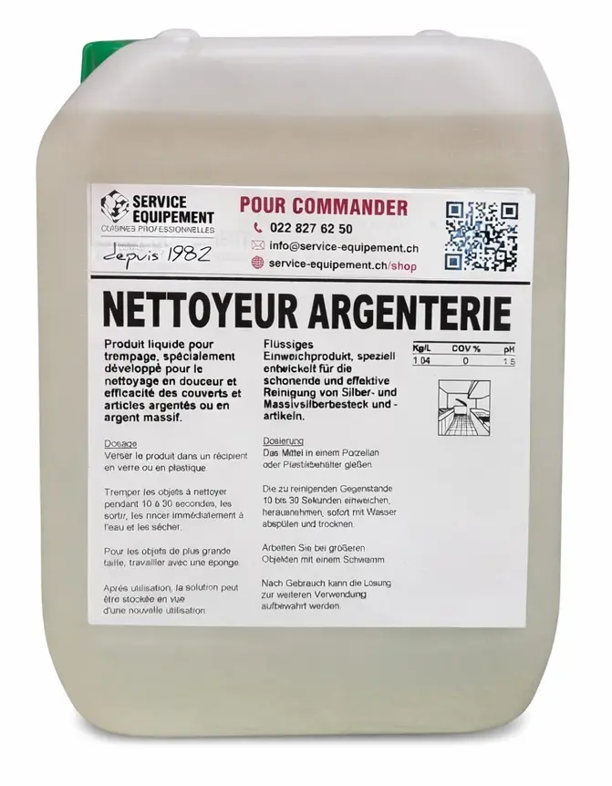 NETTOYEUR ARGENTERIE LIQUIDE