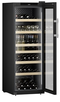 WFBli 5041 LIEBHERR - Armoire à vin Professional, porte vitrée isolante, Noir