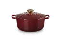 Cocotte ronde en fonte émaillée 24 cm - RHÔNE