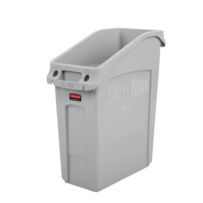 Collecteur encastrable Slim Jim® de 49 l gris