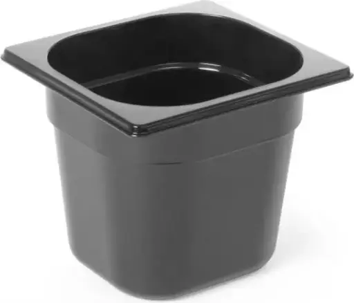 [862711] Bac polycarbonate GN 1/6 - 150mm, 2,4L, Noir, 