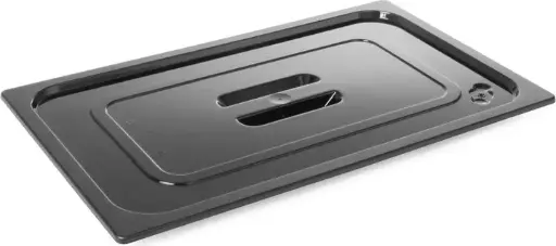 [862902] Couvercle gastronorme,  GN 1/1, Noir, 530x325mm