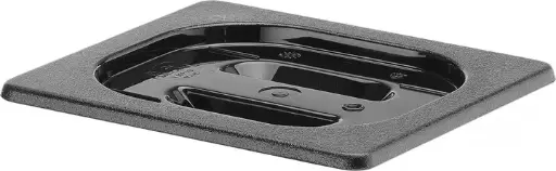 [862957] Couvercle gastronorme,  GN 1/6, Noir, 176x162mm