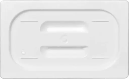 [862988] Couvercle gastronorme,  GN 1/4, Blanc, 265x162mm