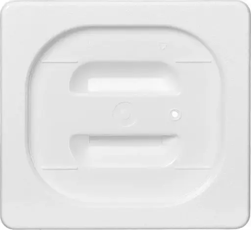 [862995] Couvercle gastronorme,  GN 1/6, Blanc, 176x162mm