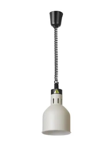 [273821] Lampe chauffante réglable, cylindrique,  Blanc, 