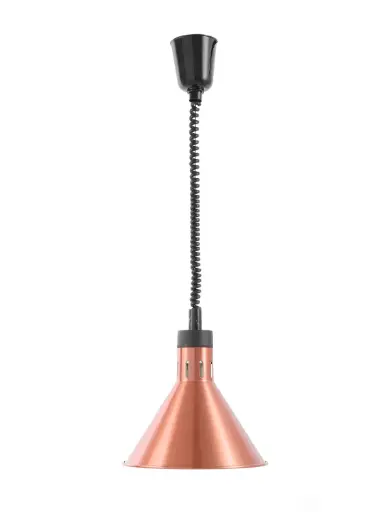 [273876] Lampe chauffante réglable, conique,  Cuivre, 
