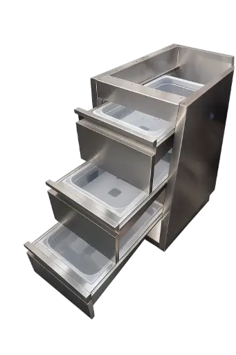 [DEST-TIROIRS] MEUBLE 3 TIROIRS SOUS PLAN