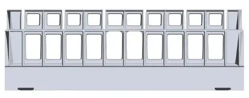 [A301496] CASIER DE BASE R500 gris