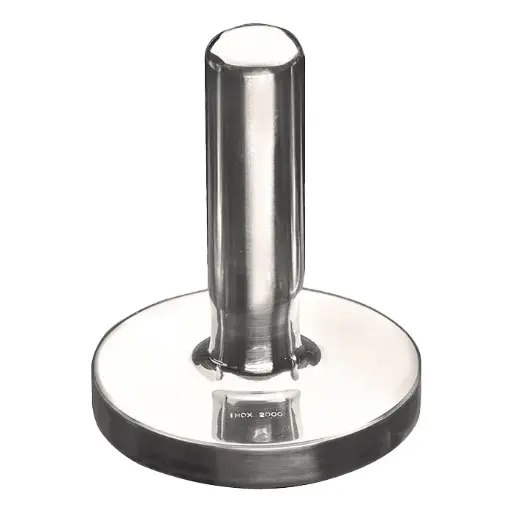 [090615] APLATISSEUR INOX POIDS 2KG, Ø11cm