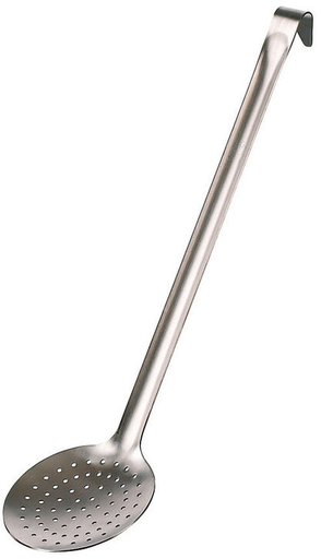 [112065] ECUMOIRE MONOBLOC INOX - Ø 16 CM