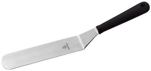 [112632] SPATULE COUDEE INOX - L 150