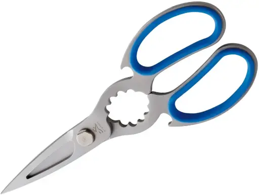 [120809] CISEAUX INOX PRO INSERTS BLEU